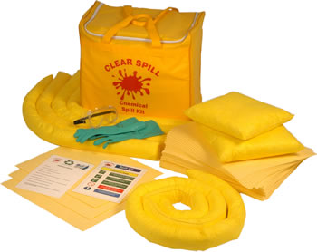 Clear Spill Chemical Spill Kit Bag